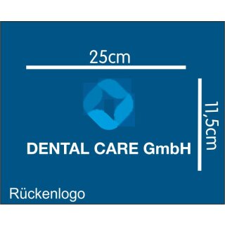 Rückenlogo Dental Care 100-299cm²