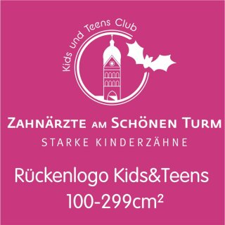 Rückenlogo Kids&Teens 100-299cm²