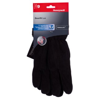 Kälteschutz Handschuhe Winterhandschuhe Größe 9 schwarz DEERFIT LUX