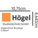 Digital Brustlogo 0-49cm²