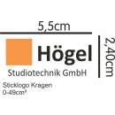 Sticklogo Kragen 0-49cm²