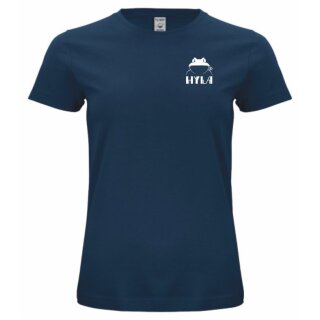 Hyla-Frauen Rundhals -Shirt navy XS