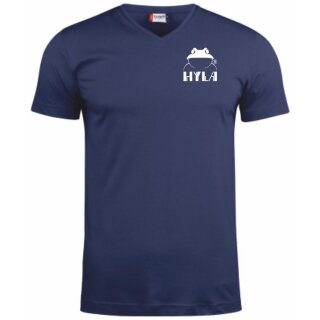 Hyla-Männer V-Neck-Shirt navy