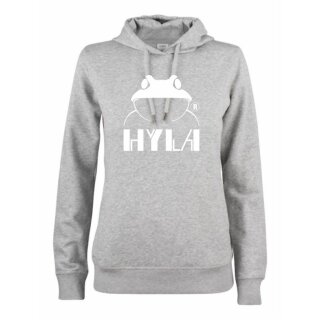 Hyla-Frauen Premium Hoody grau