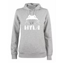 Hyla-Frauen Premium Hoody grau