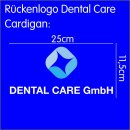 Rückenlogo Cardigan Dental Care 100-299cm²