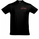 Hartsee-Stüberl Herren Baumwolle T-Shirt schwarz 4XL
