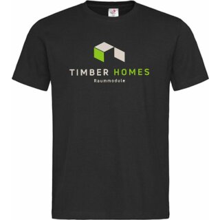 Baumwolle T-Shirt swz (4-5XL) Herren Timber Homes