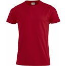 Herren Premium BaumwolleT-Shirt rot