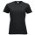Cubus Damen Baumwoll T-Shirt S schwarz