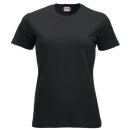 Damen Baumwoll T-Shirt S schwarz