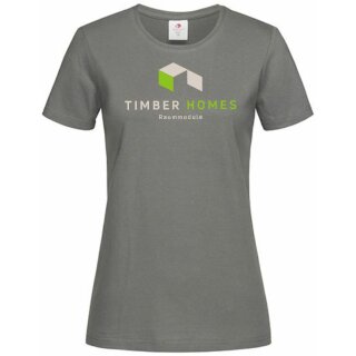 Baumwolle T-Shirt Damen Timber Homes