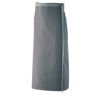 Bistroschürze B 100 x L 80 cm, silbergrau