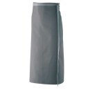 Bistroschürze B 100 x L 80 cm, silbergrau
