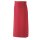 Bistroschürze B 100 x L 80 cm, rot