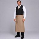 Bistroschürze B 100 x L 80 cm, sand