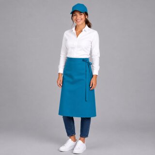 Bistroschürze B 100 x L 80 cm, türkis