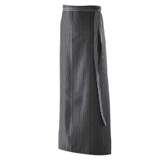 Bistroschürze B 100 x L 100 cm, Nadelstreifen