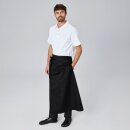 Bistroschürze B 100 x L 100 cm, schwarz