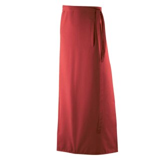 Schürze mit Durchgriff B 100 x L 100 cm, rot