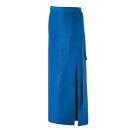 Schürze mit Schlitz B 100 x L 100 cm, royal blue