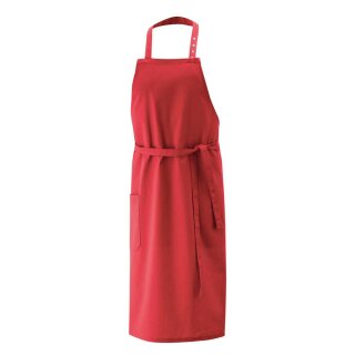 Latzschürze B 80 x L 100 cm rot