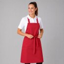 Latzschürze B 80 x L 100 cm rot