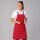 Latzschürze B 80 x L 100 cm rot