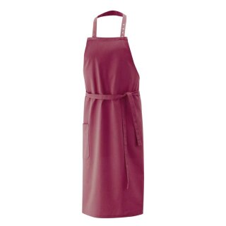 Latzschürze B 80 x L 100 cm bordeaux
