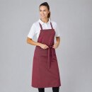 Latzschürze B 80 x L 100 cm bordeaux