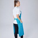 Latzschürze B 80 x L 100 cm türkis