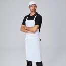 Latzschürze B 80 x L 100 cm weiß
