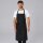 Latzschürze B 80 x L 100 cm schwarz