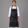 Latzschürze B 87 x L 85 cm, schwarz