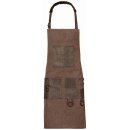 Latzschürze B 87 x L 85 cm, toffee
