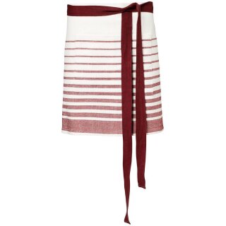 Canvasschürze B 75 x L 45 cm bordeaux