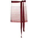 Canvasschürze B 75 x L 45 cm bordeaux