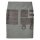 Vorbinder Canvas, mit Taschen und Karabiner, B80 x L45cm, graphit