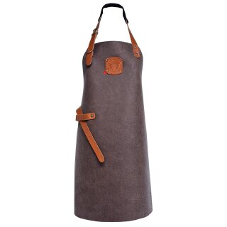 Rusticstyle Latzschürze 60x82cm taupe