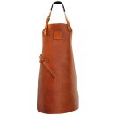 BBQ Latzschürze B 60 x L 82 cm cognac