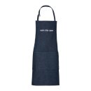 Kinder Latzschürze denim navy