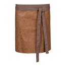 Vorbinder in Lederoptik, B 80 x L 45 cm, cognac