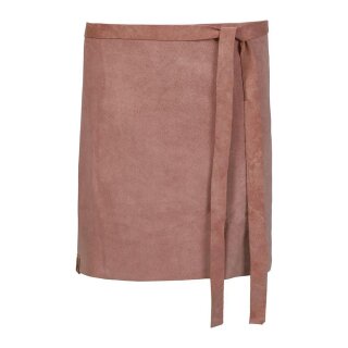 Vorbinder Rindspaltleder, Velours, B 88 x L 45 cm, toffee