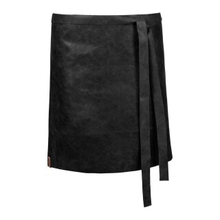 Vorbinder Rindleder B 88 x L 45 cm, schwarz