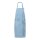 Latzschürze Rindspaltleder, Velours, B 59 x L 88 cm light blue