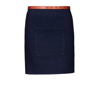 Vorbinder/Bistroschürze im Jeanslook, stretch, B 80 x L 45 cm, navy