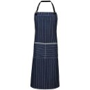 Latzschürze, B 100 x L 75 cm, royal blue stripe