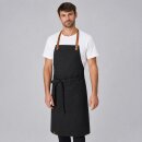 Latzschürze B 75 x L 100 cm, black washed