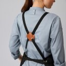 Latzschürze B 70 x L 80cm, schwarz