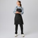 Latzschürze B 70 x L 80cm, schwarz